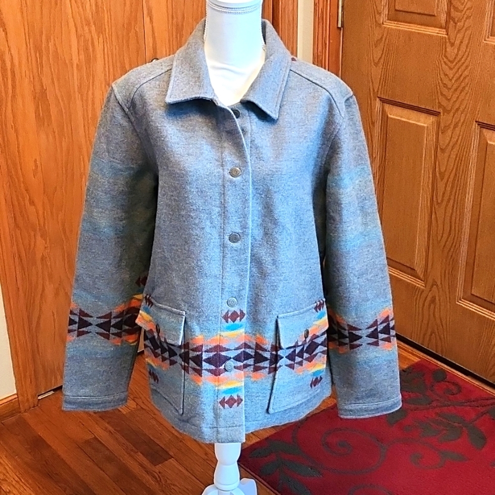 Women's Pendleton Jacket Aztec print xxl